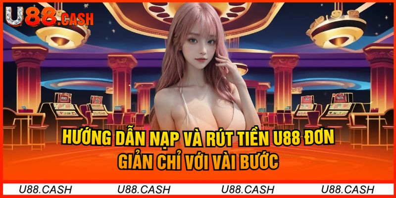 Hướng Dẫn Nạp Và Rút Tiền U88 Đơn Giản Chỉ Với Vài Bước