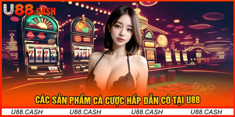 Các Sản Phẩm Cá Cược Hấp Dẫn Có Tại U88